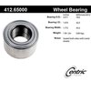 Centric Parts Standard Double Row Wheel Bearing, 412.65000E 412.65000E